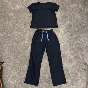 Medlita Women’s Black Scrub Set Size M